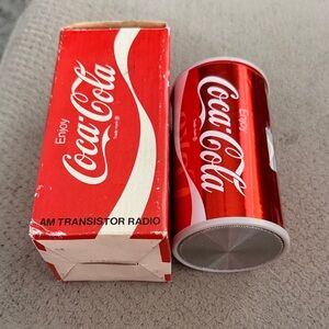 Coca Cola Red AM Transistor Radio